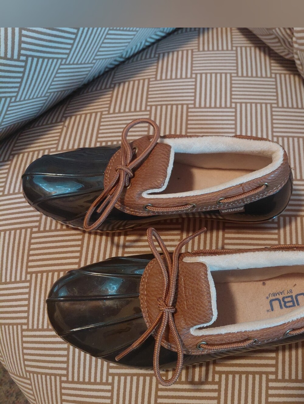 JBU by Jambu Womens Woodbury Waterproof Duck Shoes Size 6.5
